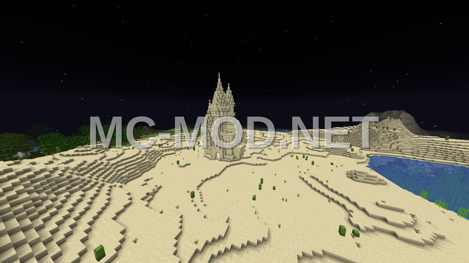 Desert Sand Castle