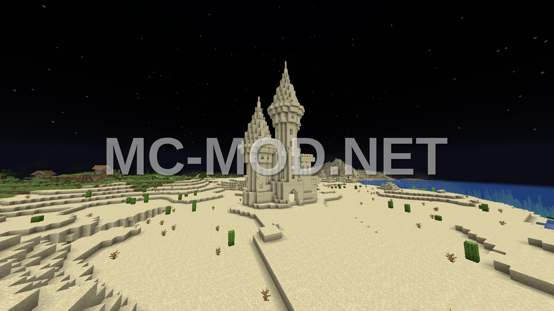 Desert Sand Castle
