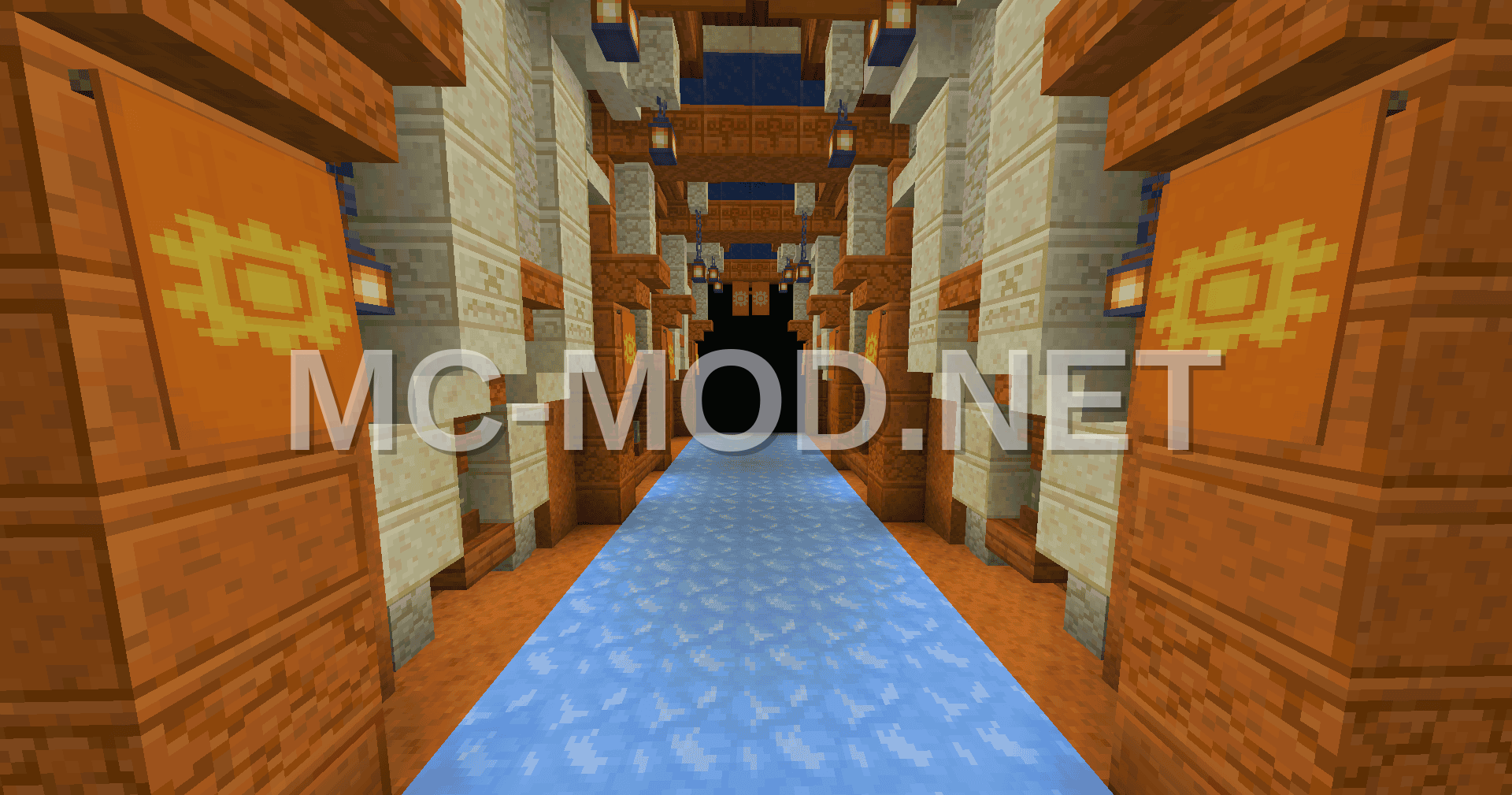 Desert Style Nether Tunnel