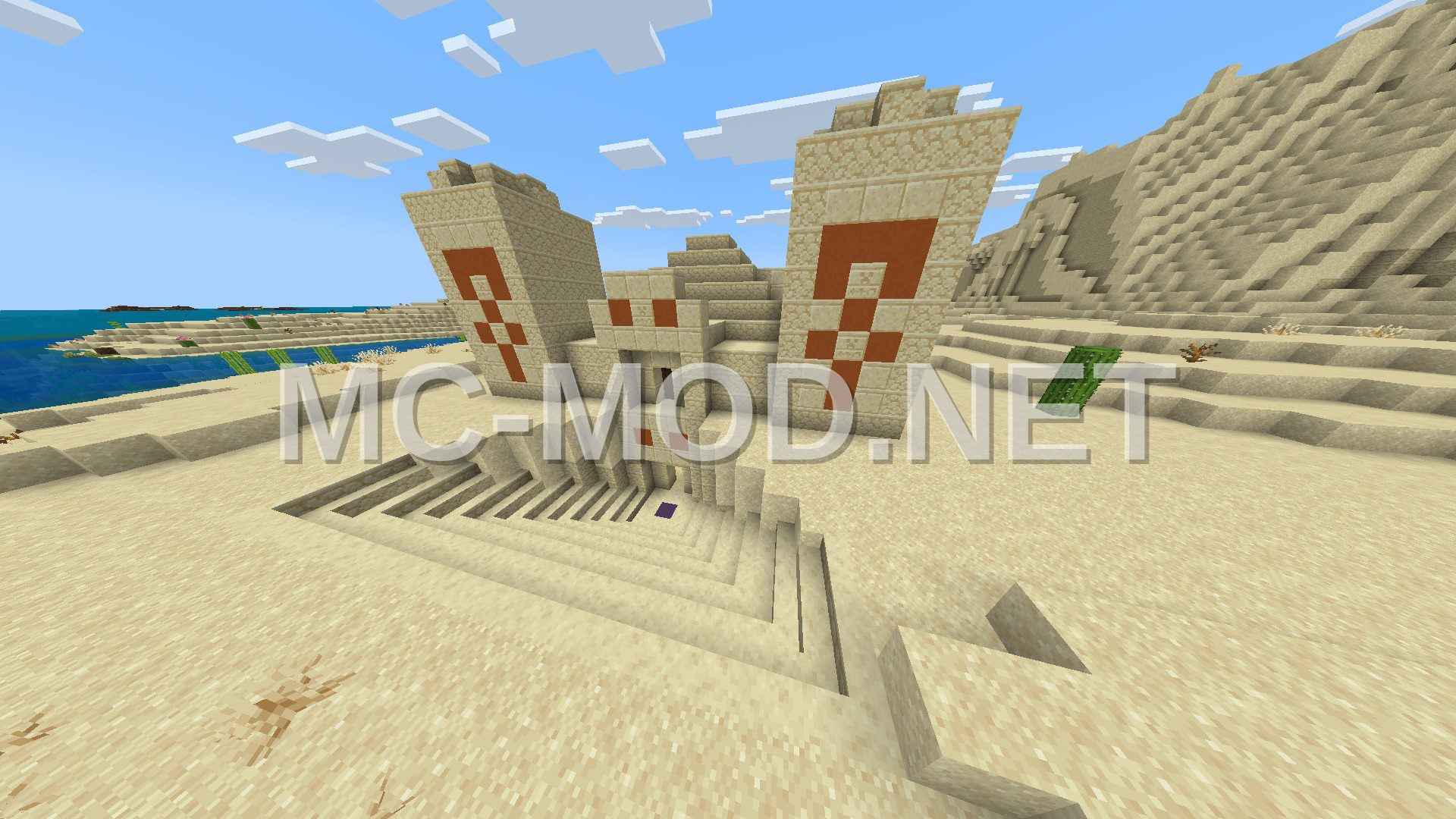 Desert Temple Iron Farm and Trading Hall
