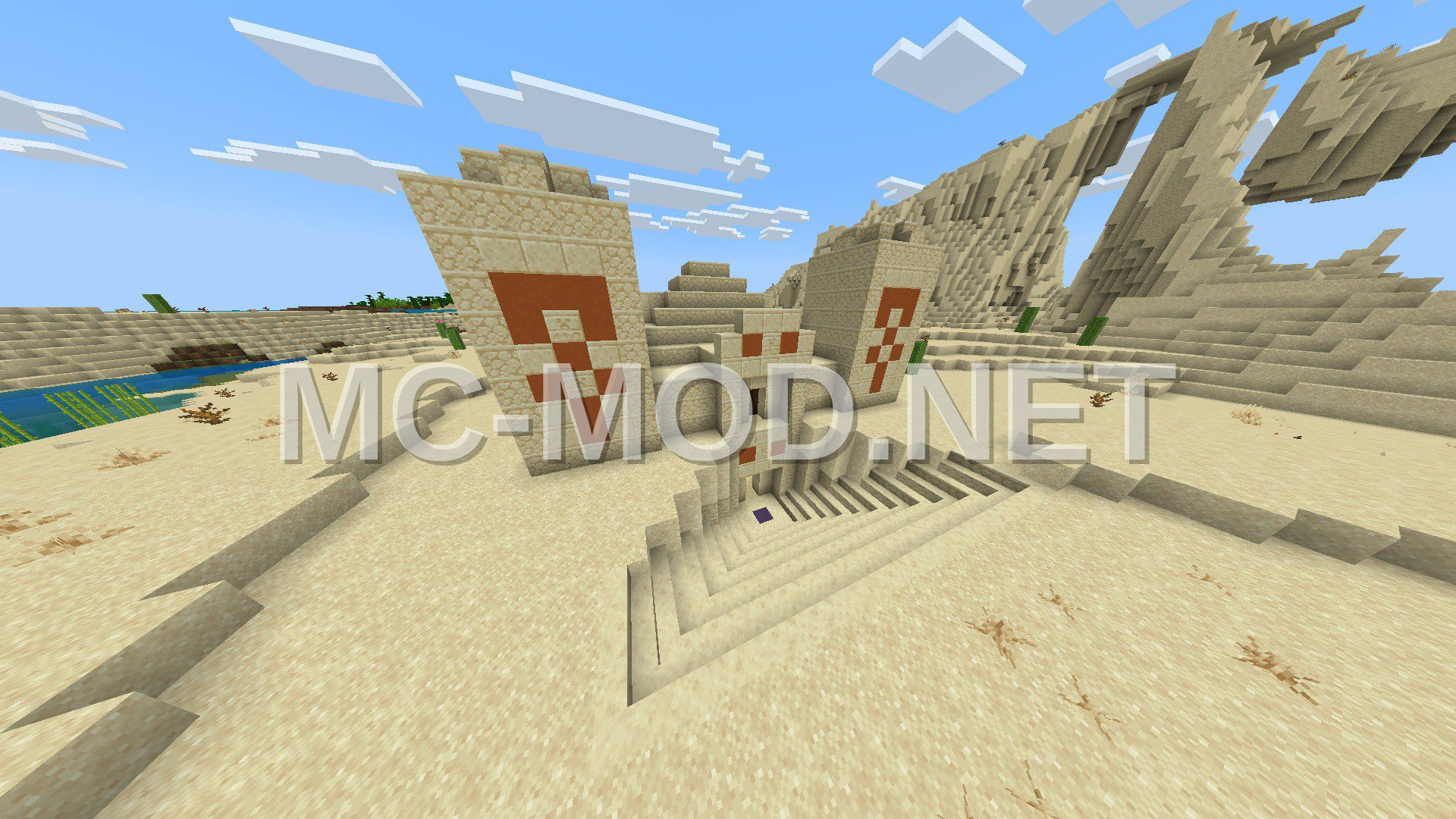 Desert Temple Iron Farm and Trading Hall