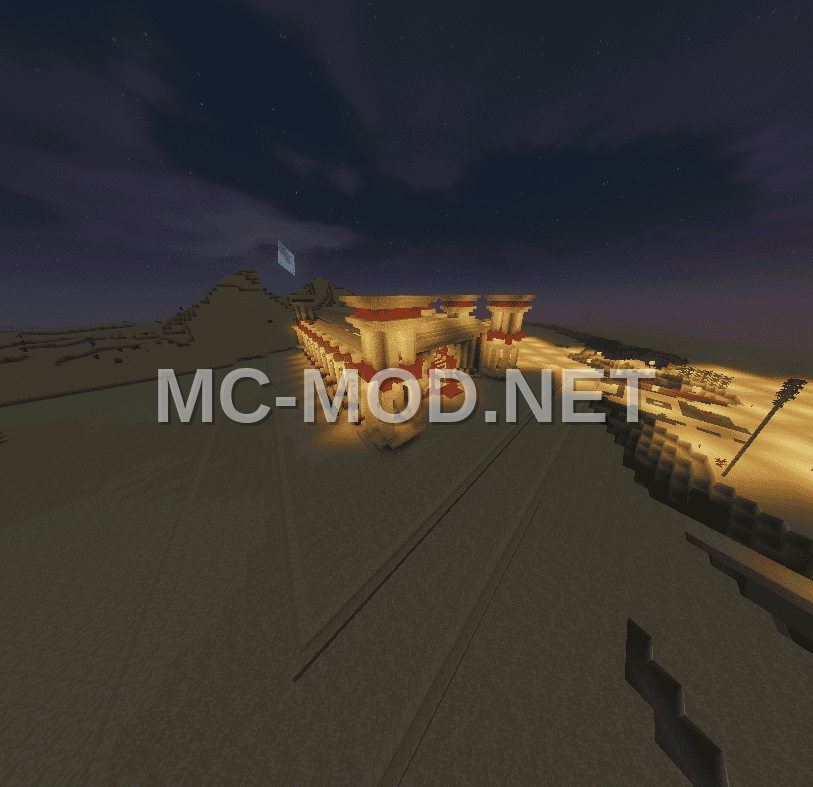 Desert Trading Hall Structure