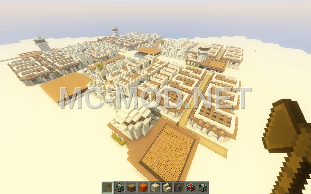 Desert Village Makeover to Town