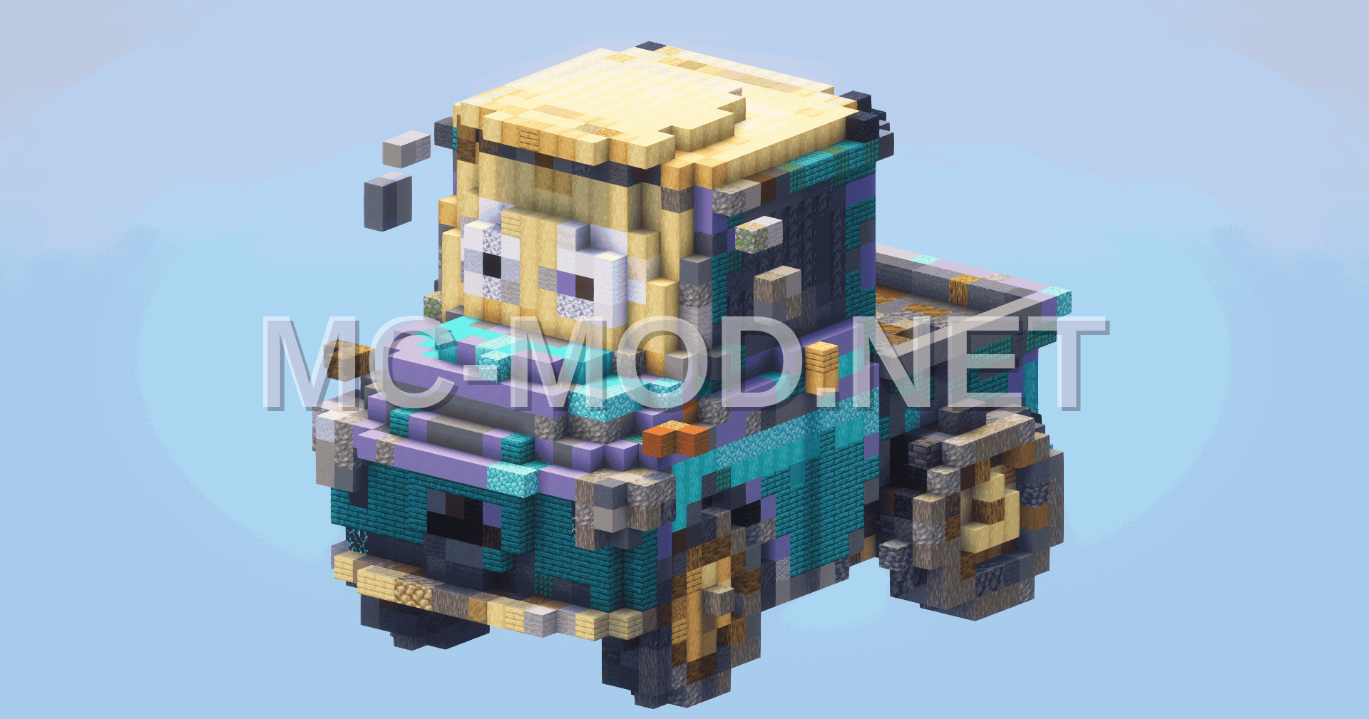 Detailed Pickup Truck from Cars