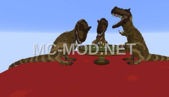Dinosaurs Playing Poker