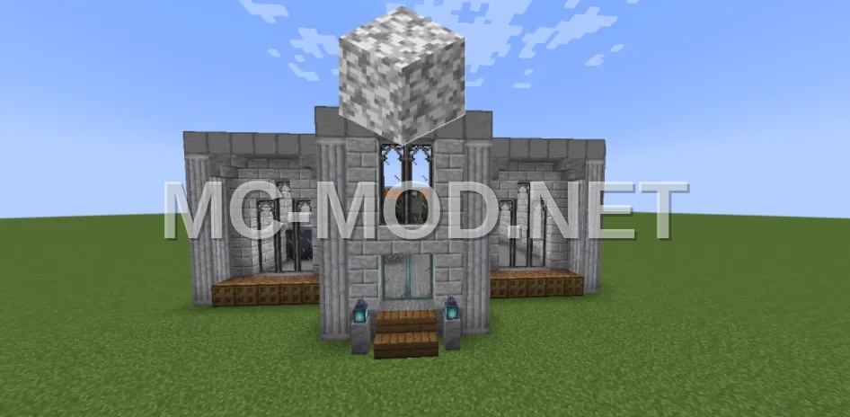 Diorite Stone Factory – 2605 Blocks