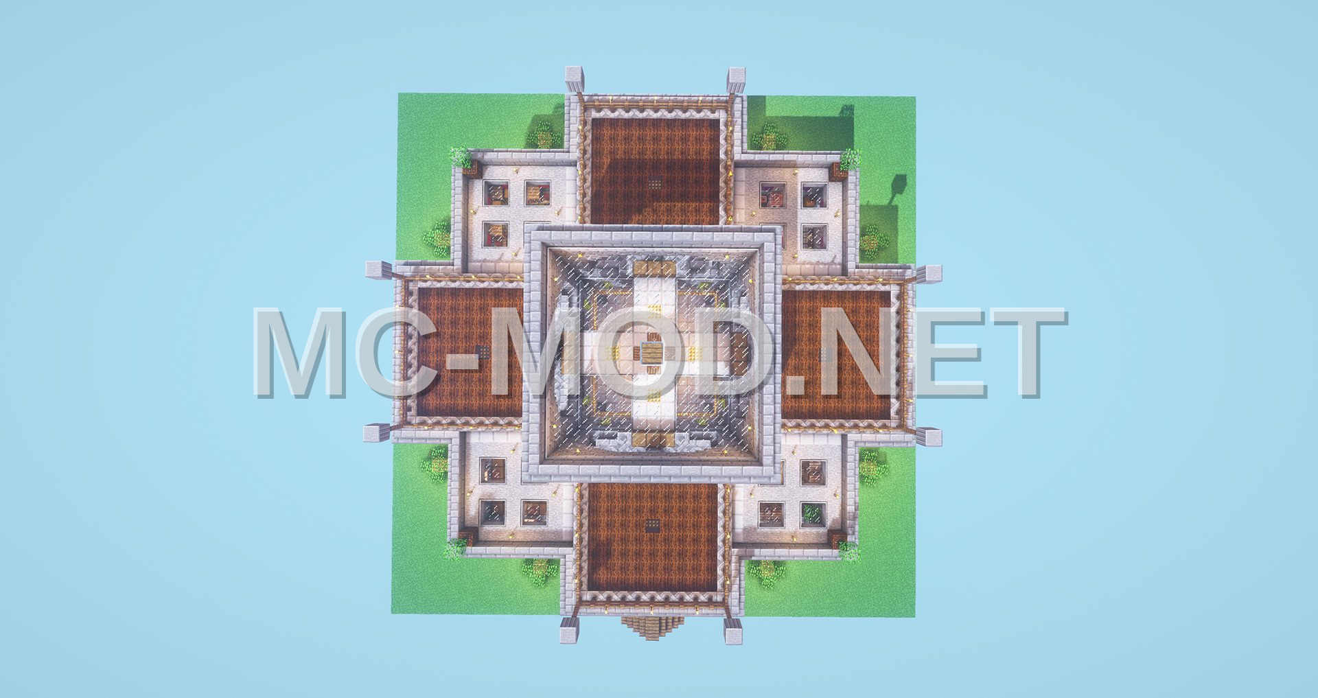 Direwolf20 Style 9×9 Minecraft Base