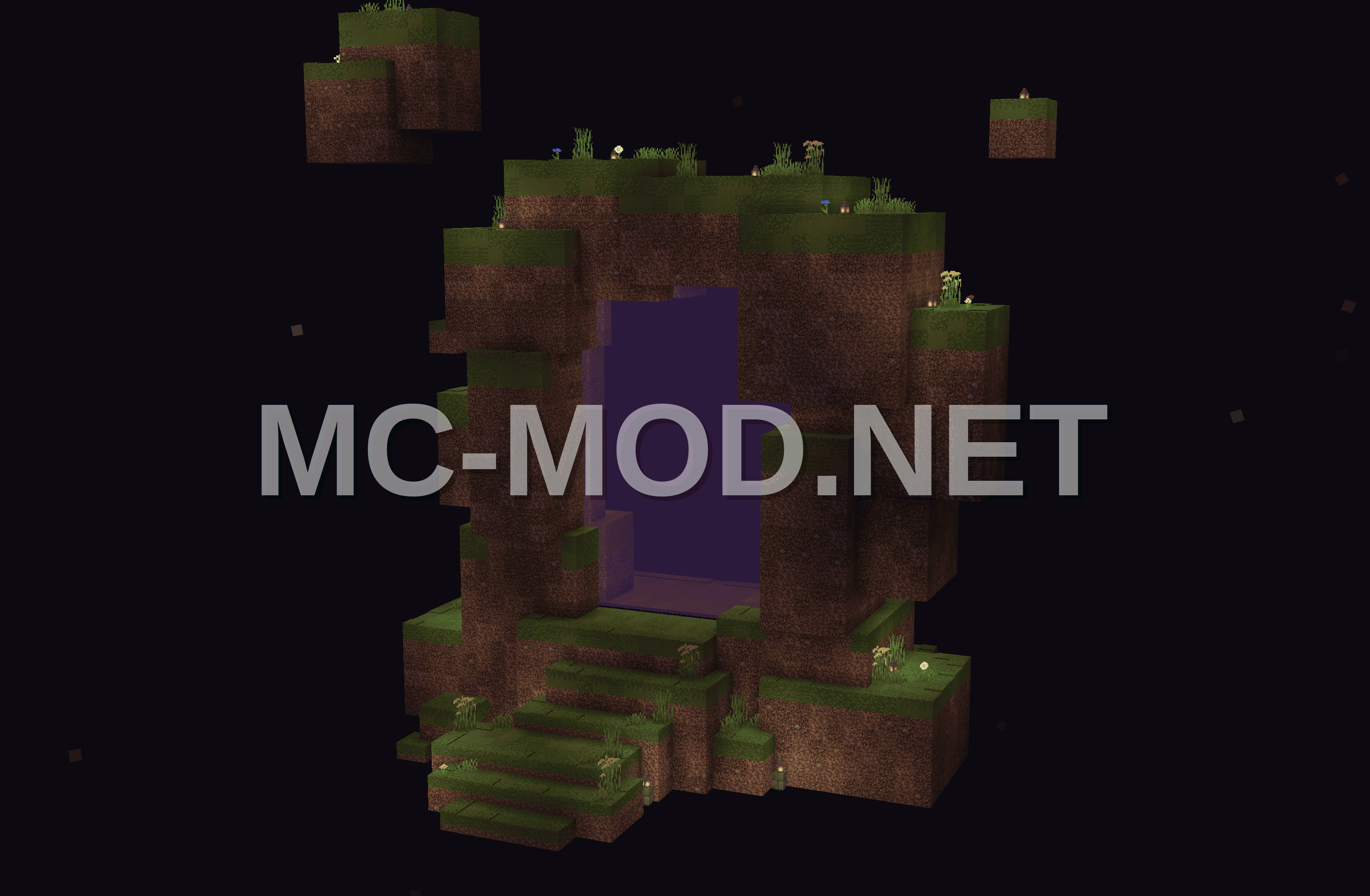 Dirt Voxels Structure