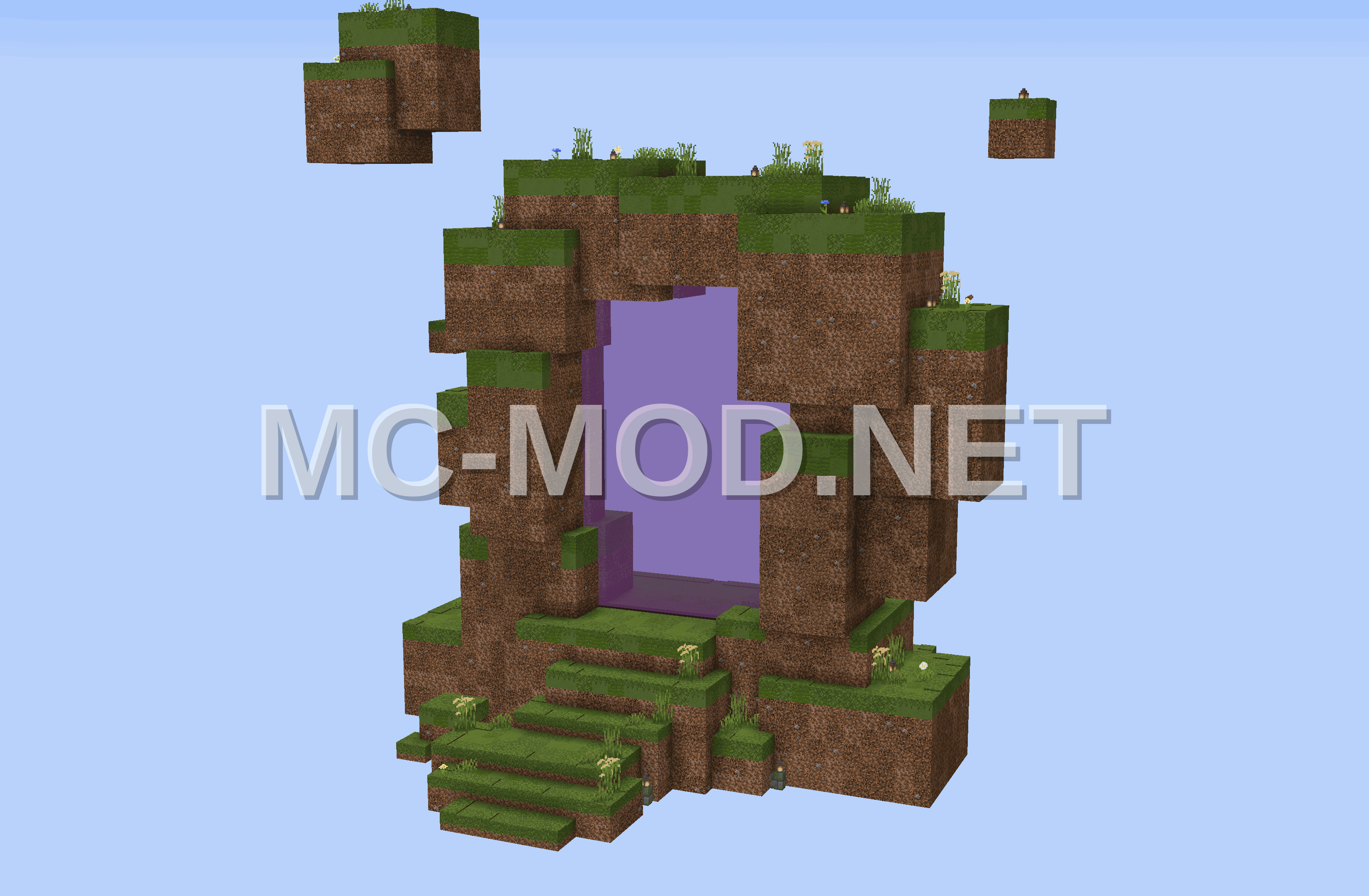 Dirt Voxels Structure