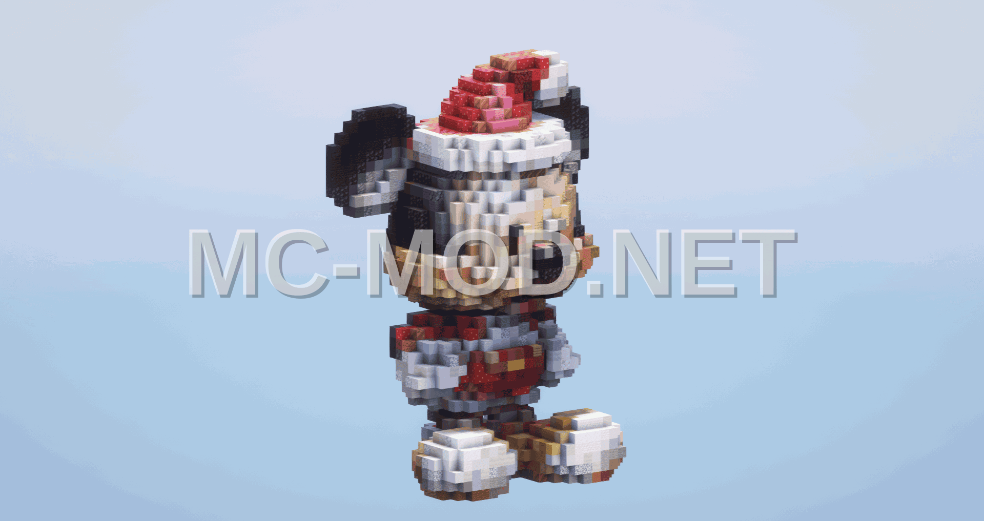 Disney Christmas Mickey Mouse Statue