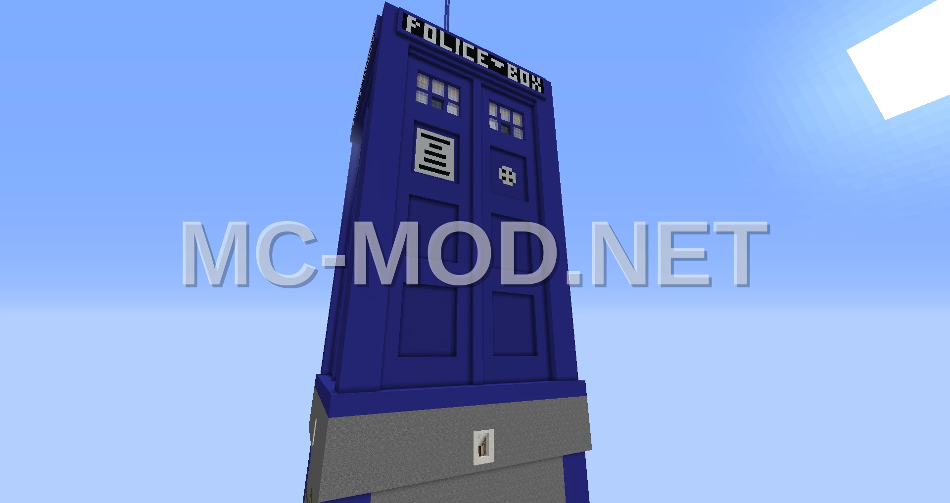 Doctor Who TARDIS Concrete Build