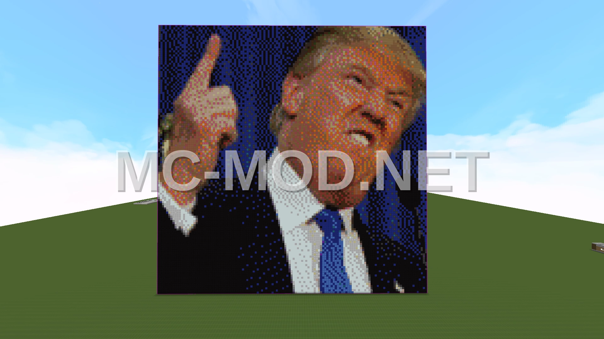 Donald Trump Pixel Art