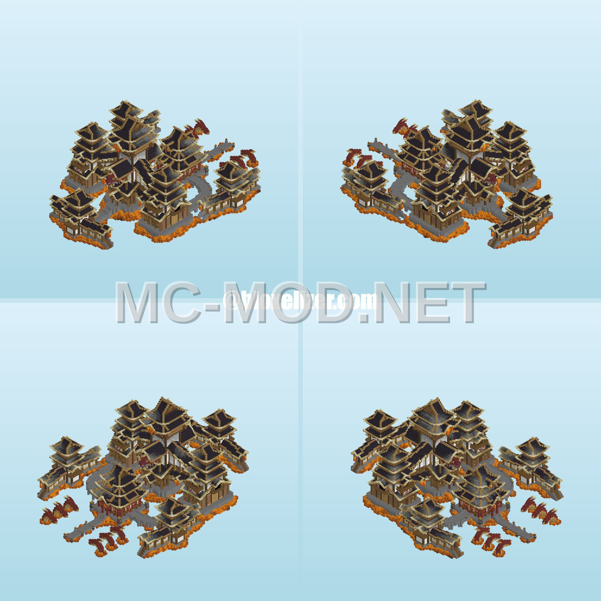 Dragon Temple Structure