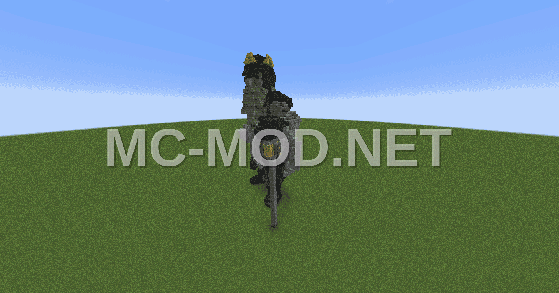 Dwarf Warrior Guardian Monument
