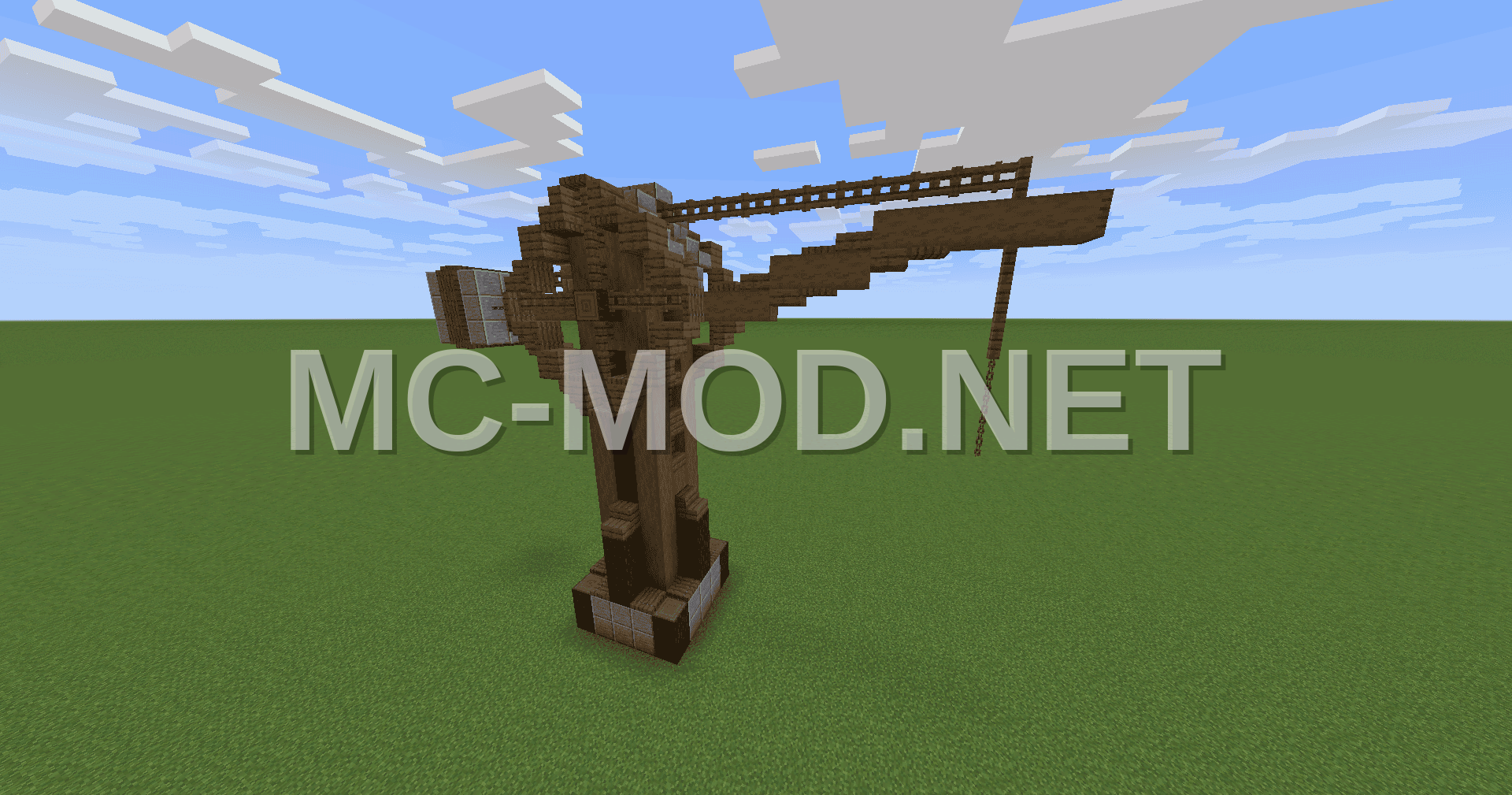 Dwarven Mining Crane Structure