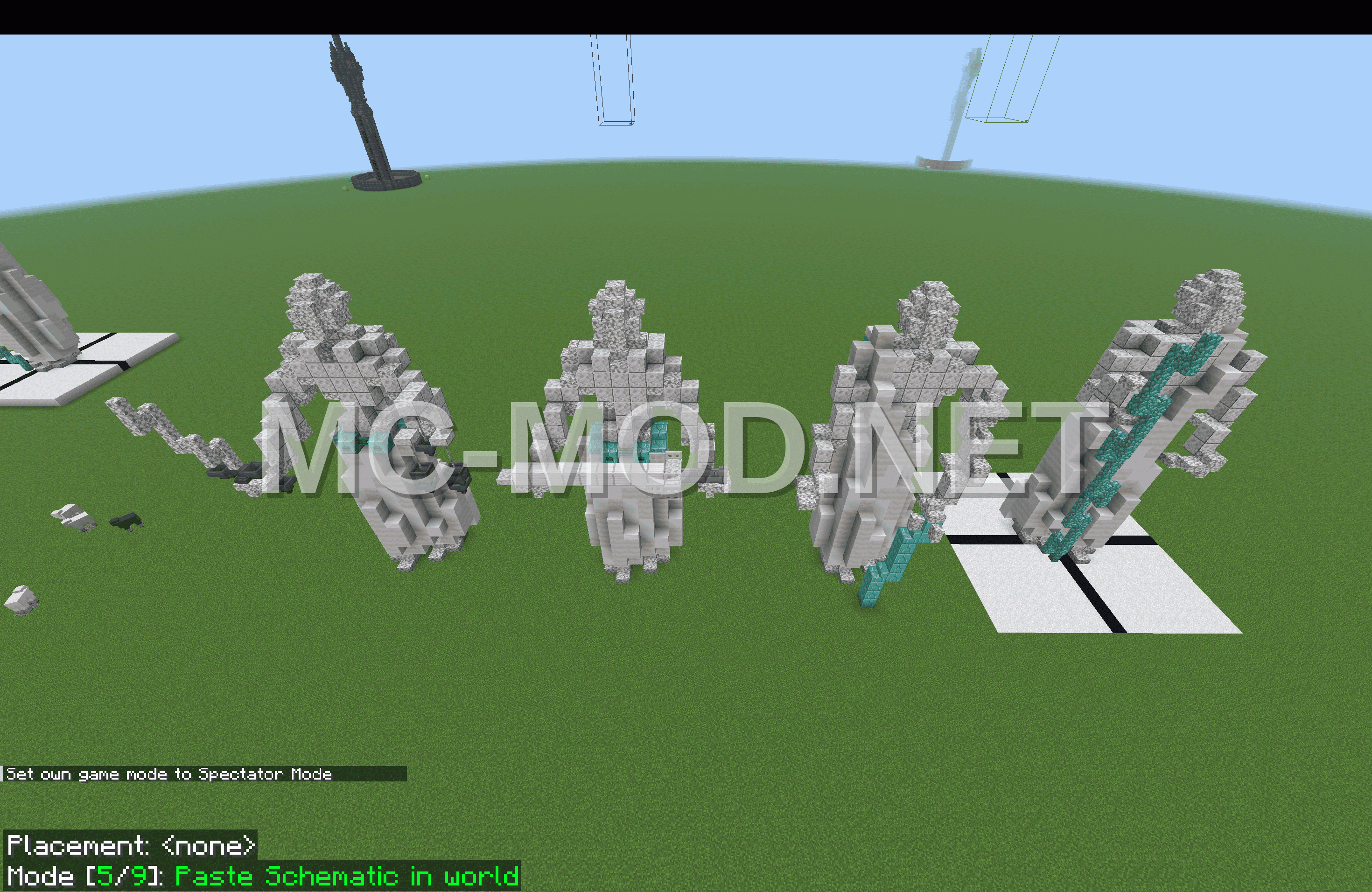 Greek Style Diorite Statues