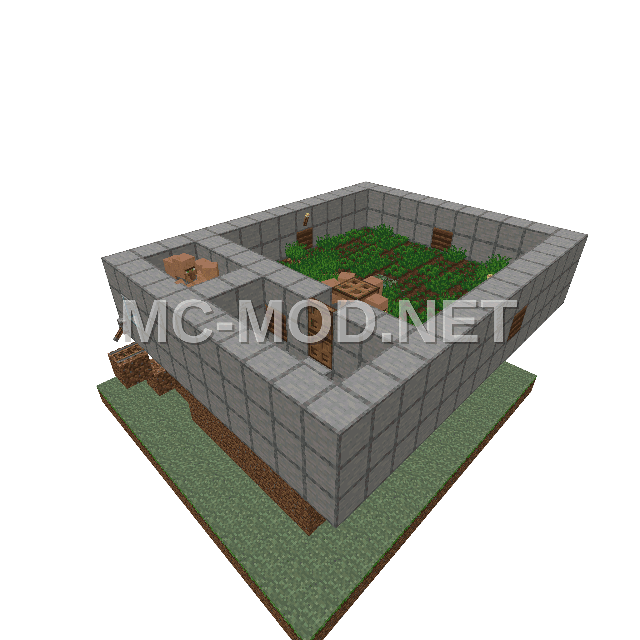 Easy Villager Farm