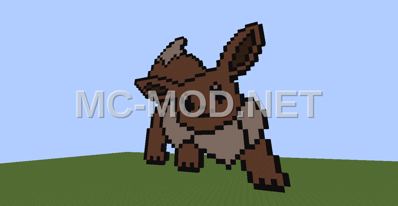 Eevee Pixel Art Build