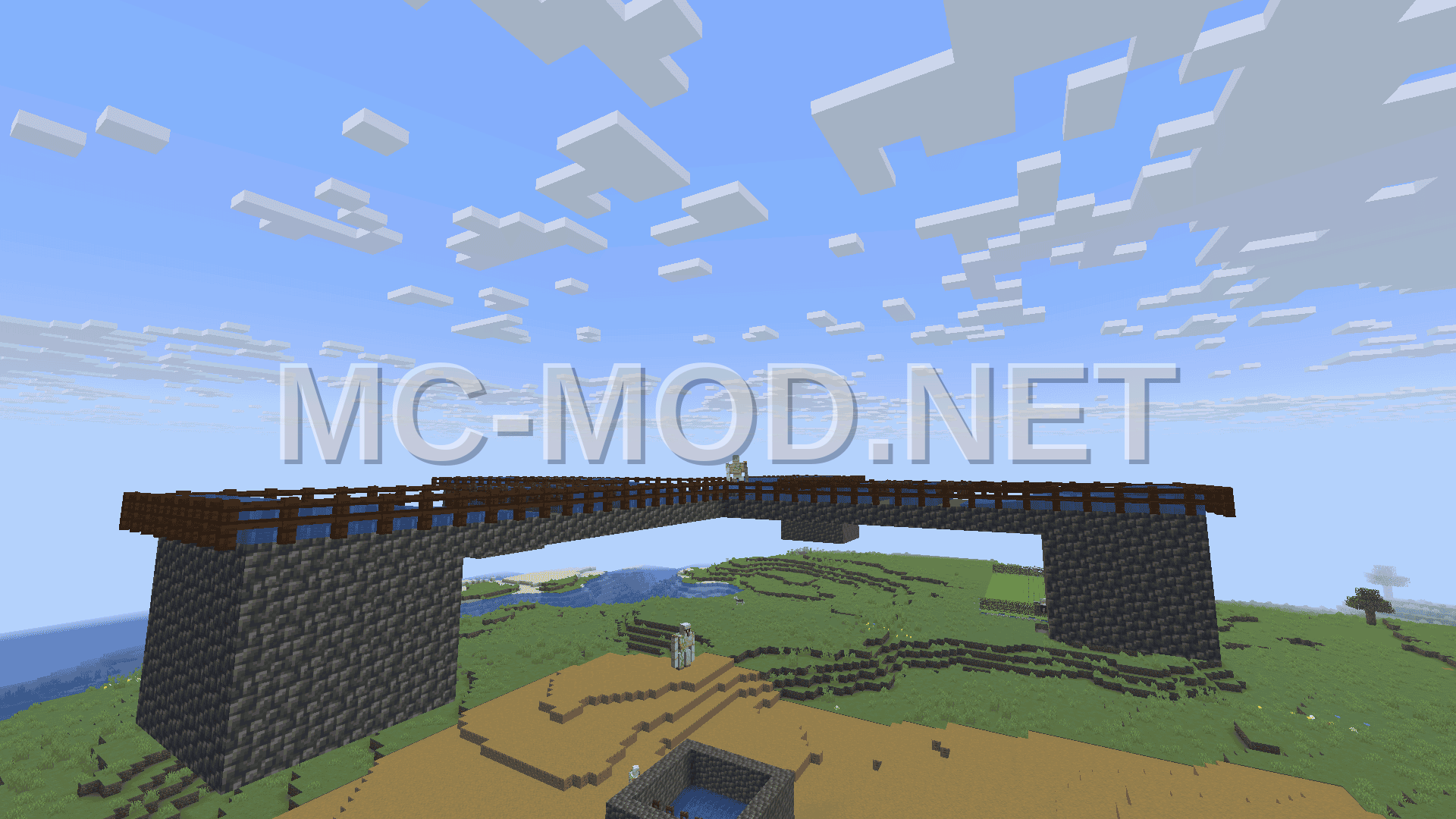 Efficient Block Crafter Iron Farm