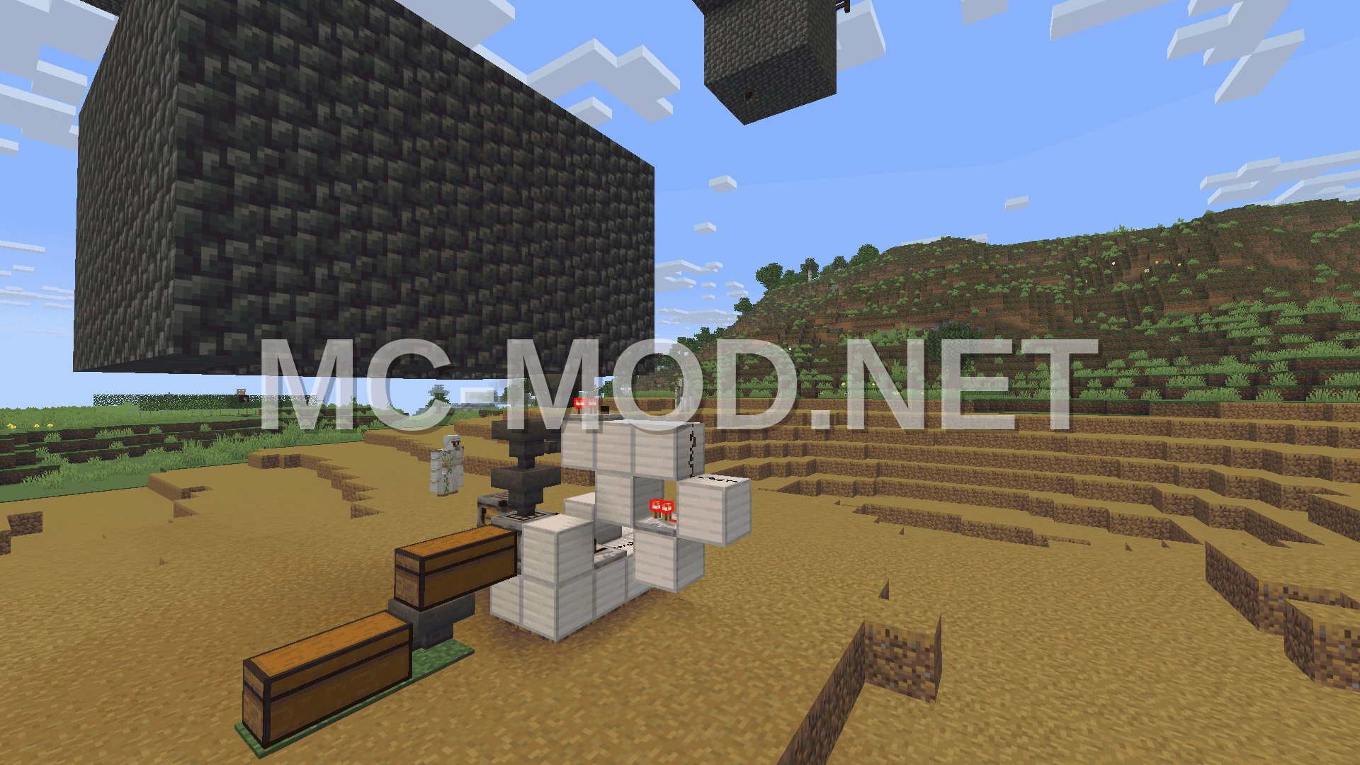 Efficient Block Crafter Iron Farm