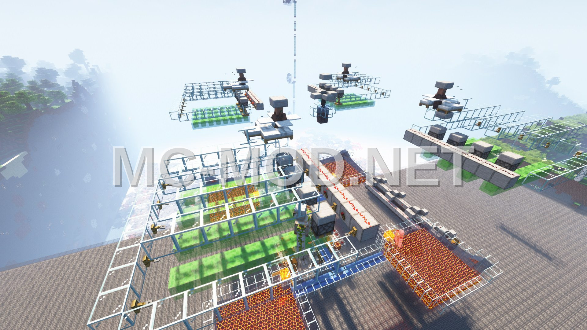 Efficient Minecraft Iron Farm With Sorting