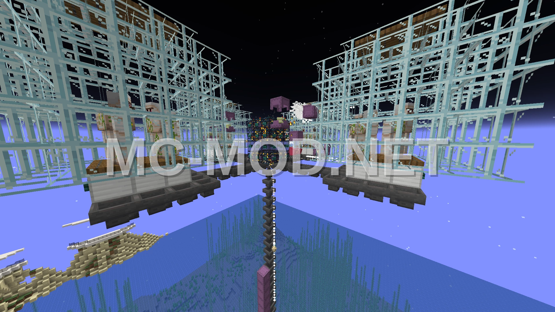 Efficient Shulker Farm With Spawners