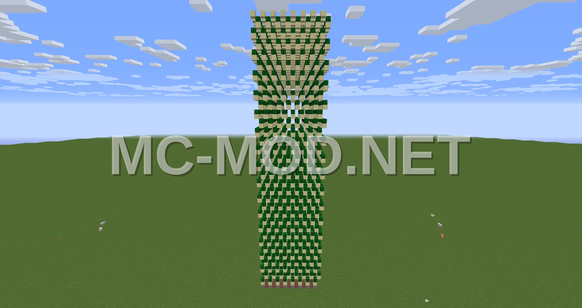 Efficient String-Powered Cactus Farm