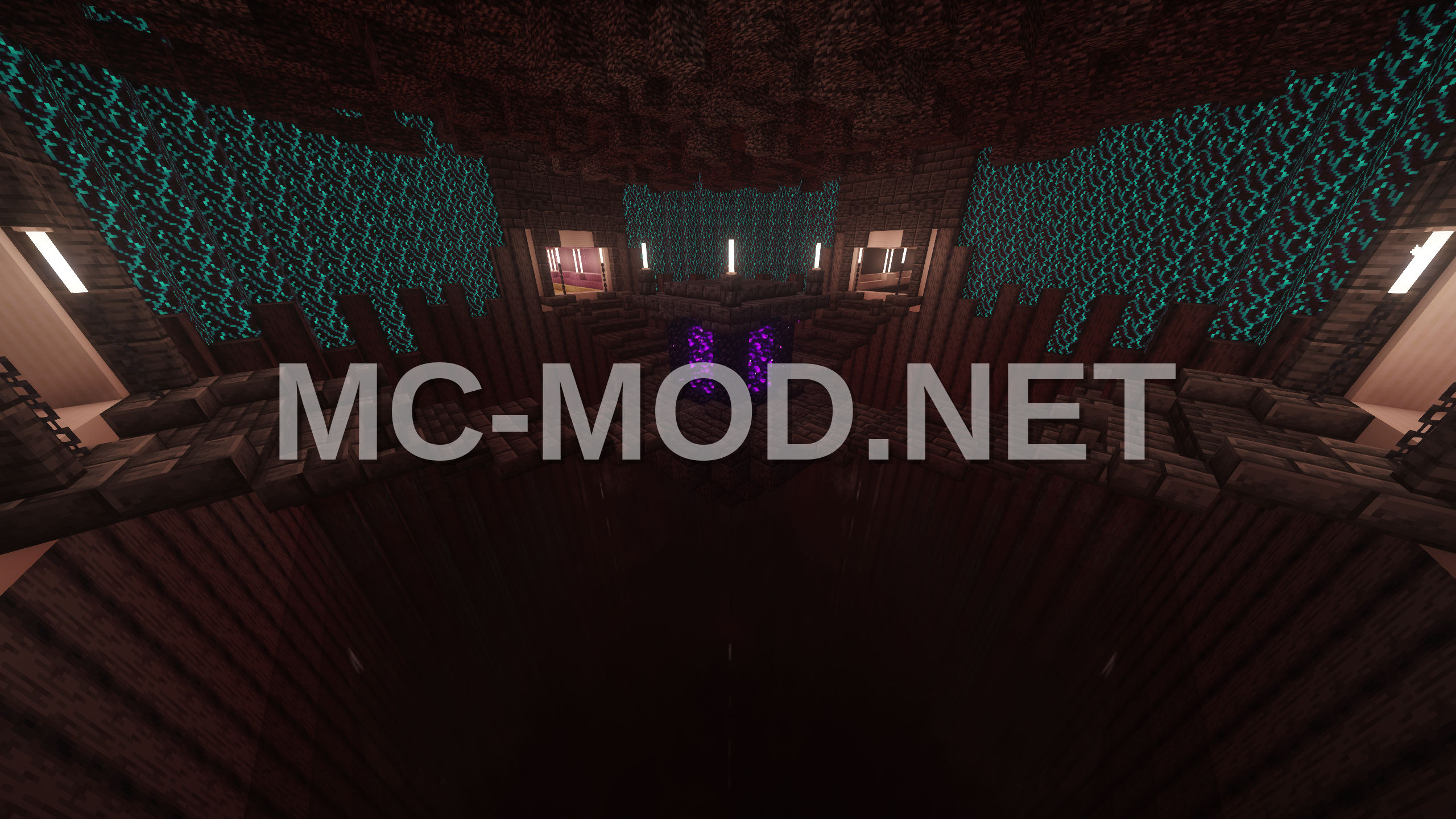 Elegant Nether Hub Structure