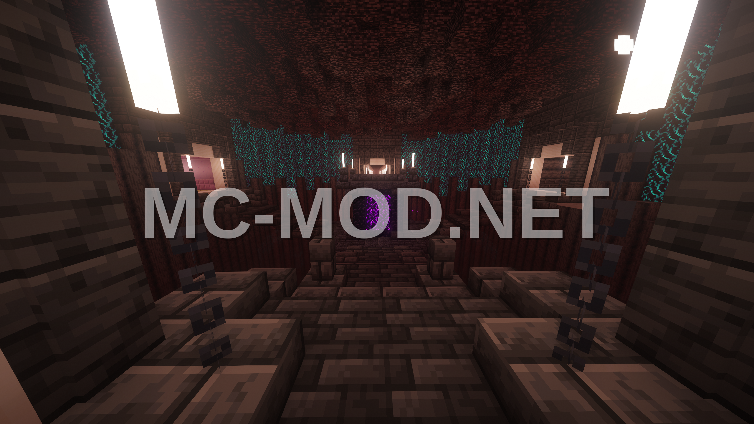 Elegant Nether Hub Structure
