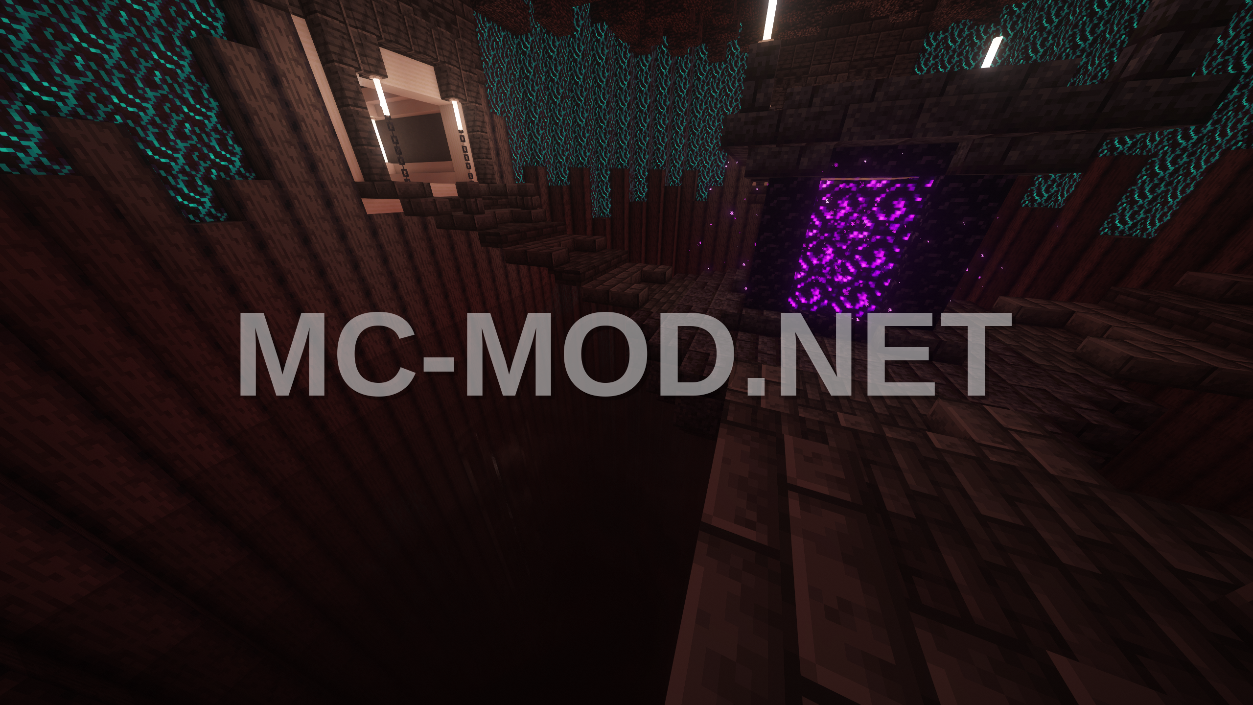 Elegant Nether Hub Structure