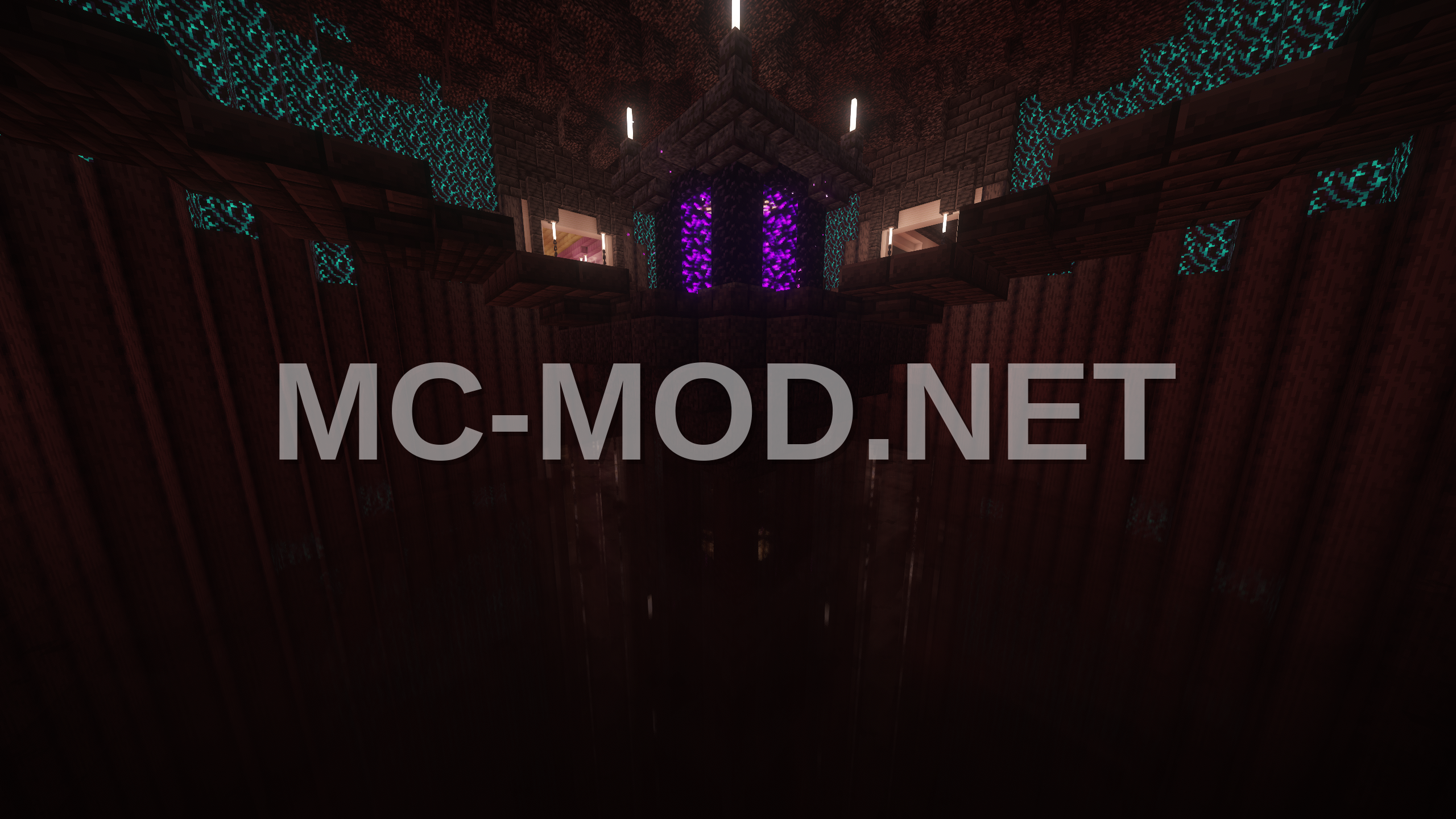 Elegant Nether Hub Structure