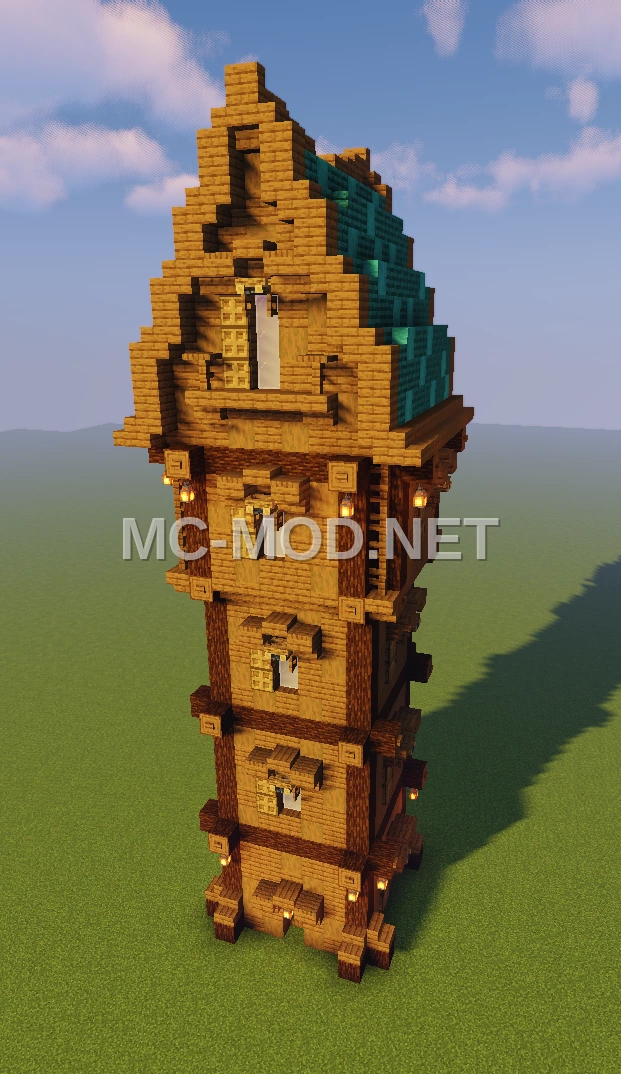 Enchanted Fantasy Tower Structure