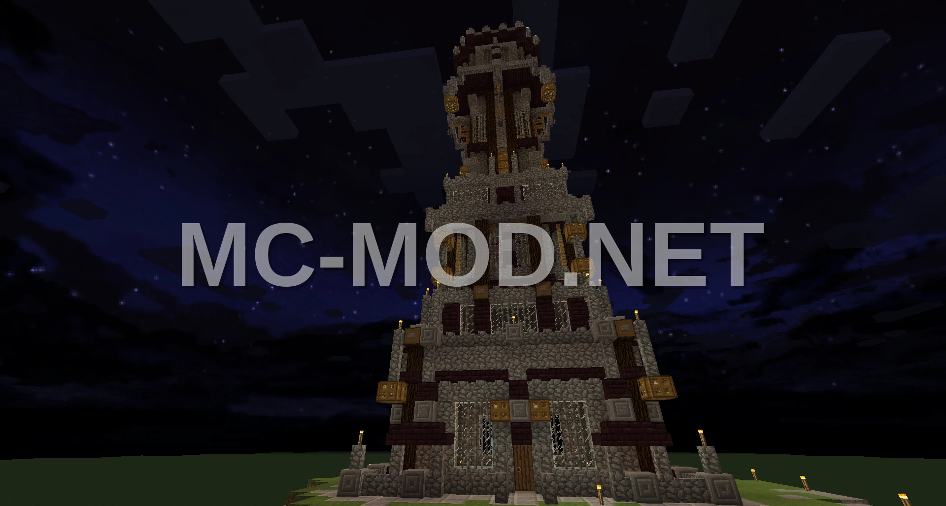 Enchanted Wizard Tower – Large Stone Build