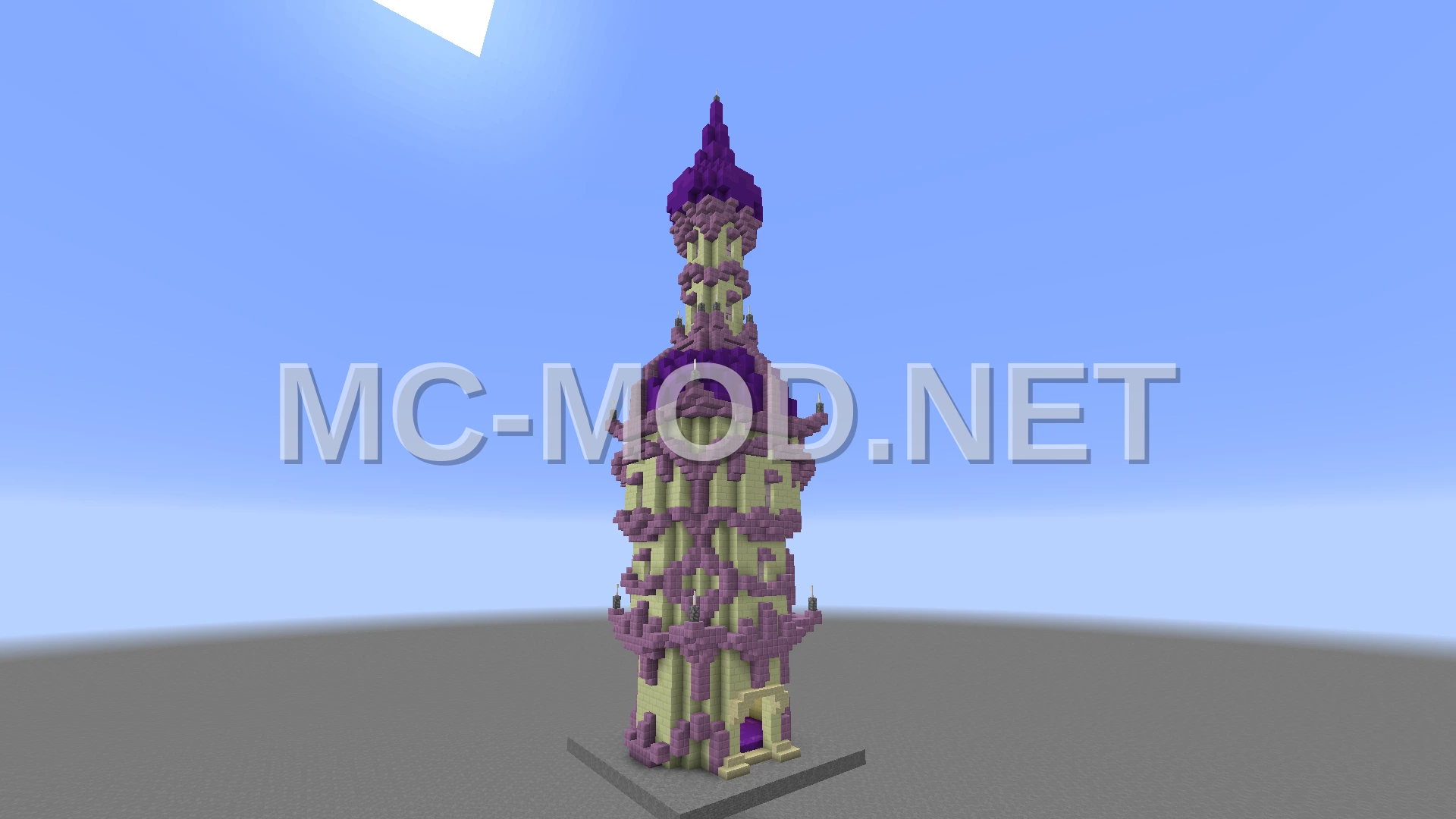 Enchanted End Stone Brick Tower