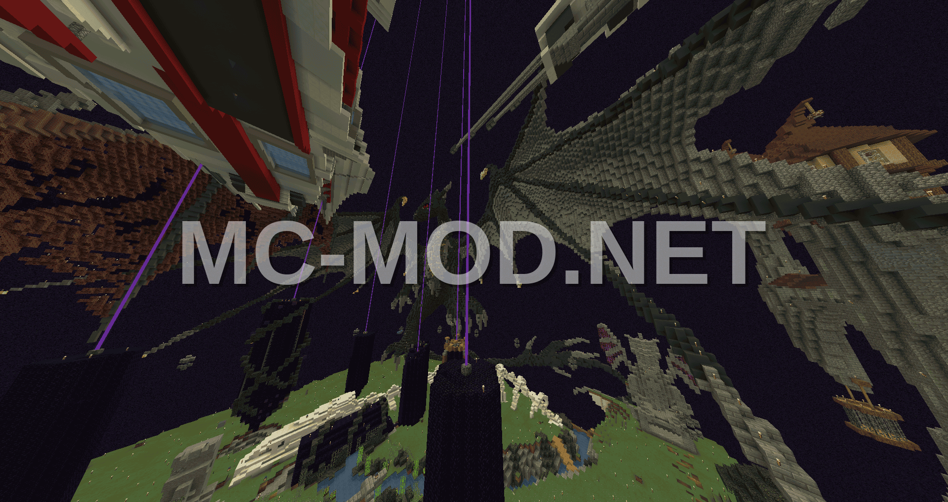 End Dragon Sanctuary Megaship