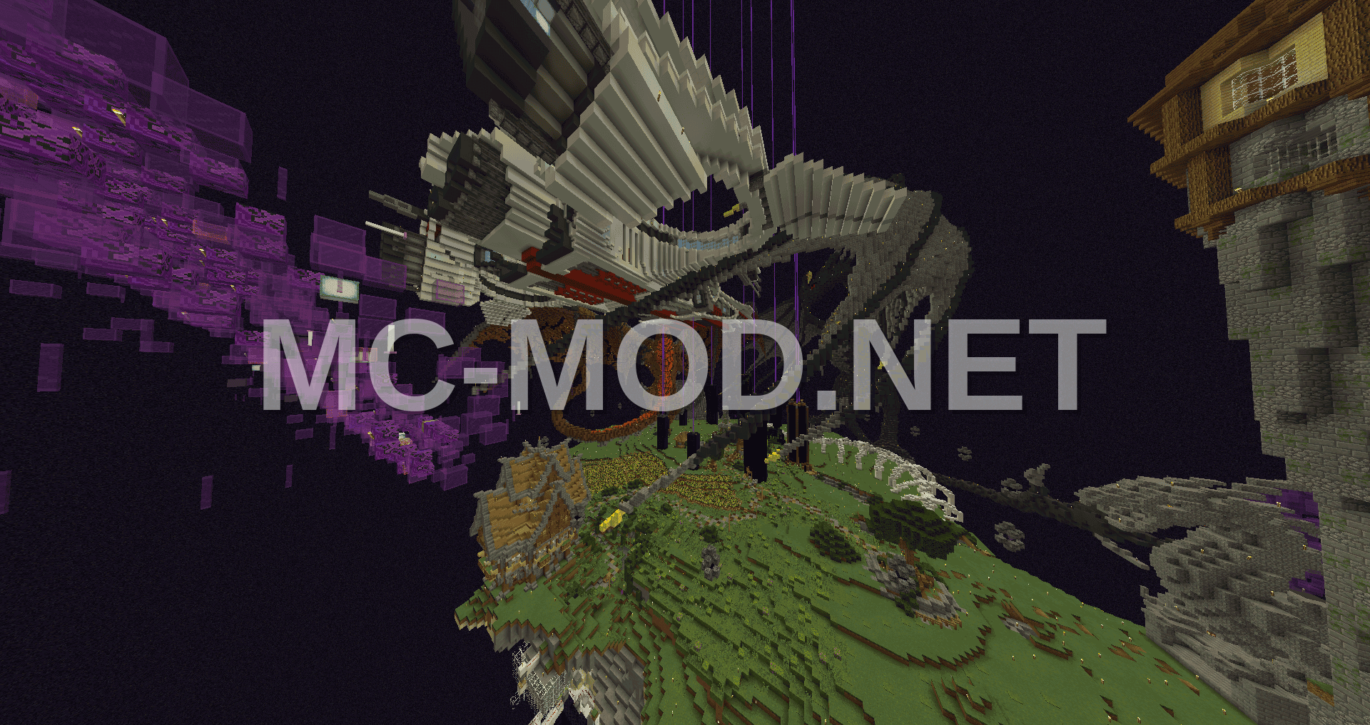 End Dragon Sanctuary Megaship