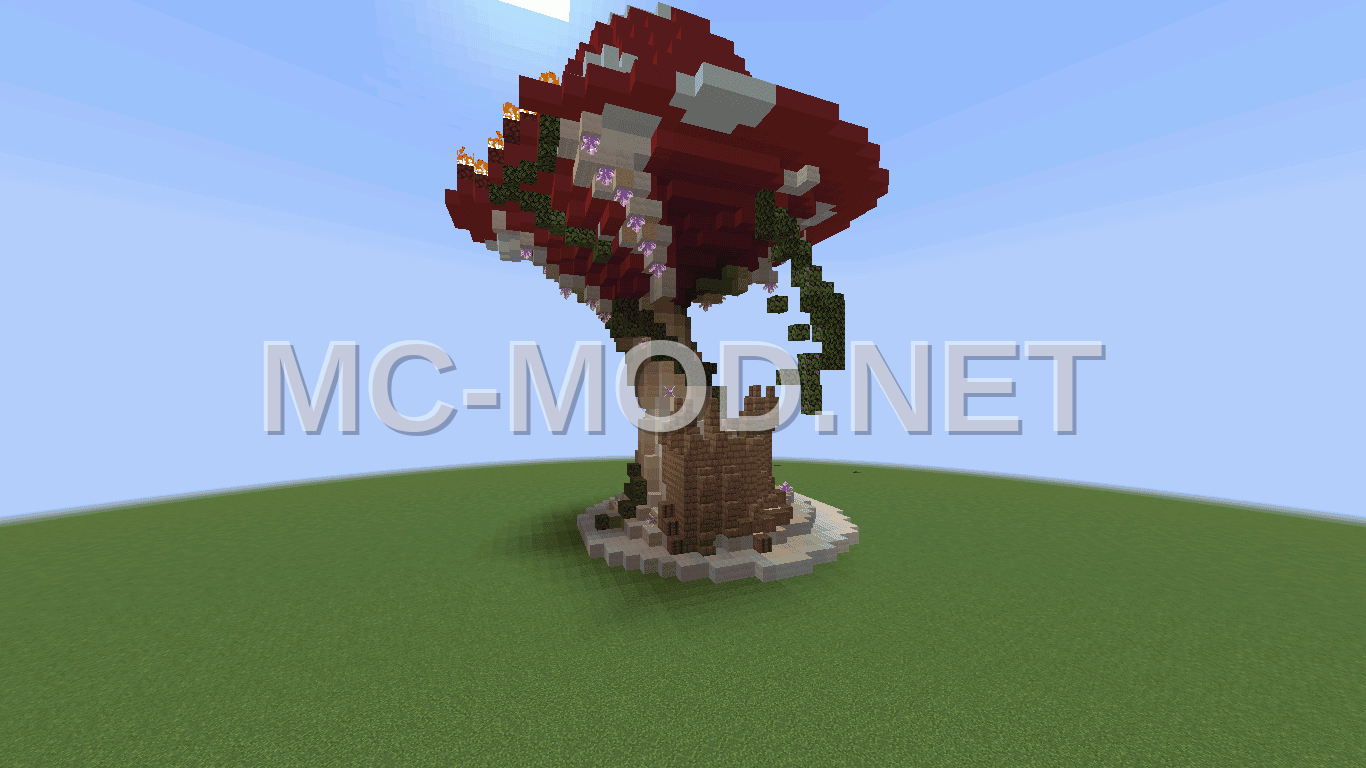 Epic Giant Mushroom Decoration