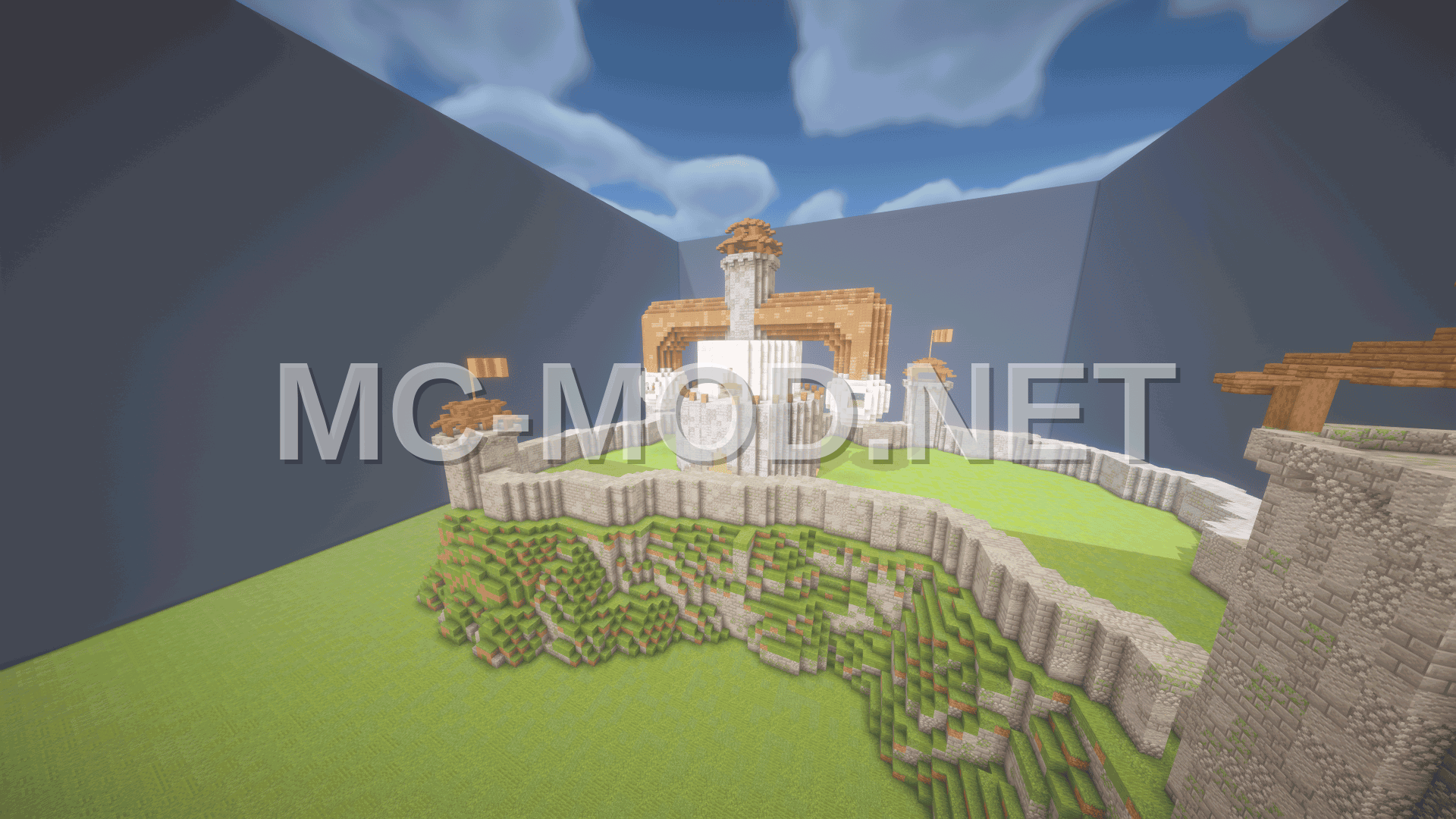 Epic Medieval Castle Structure