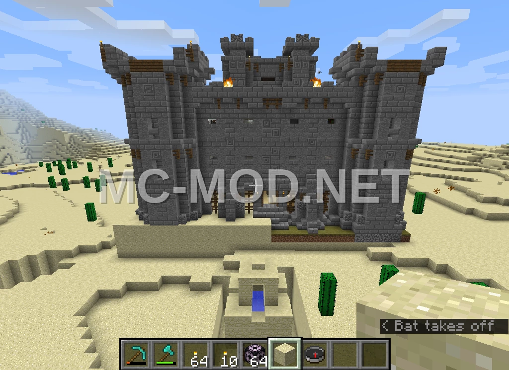 Exploded Medieval Fortress Schematic