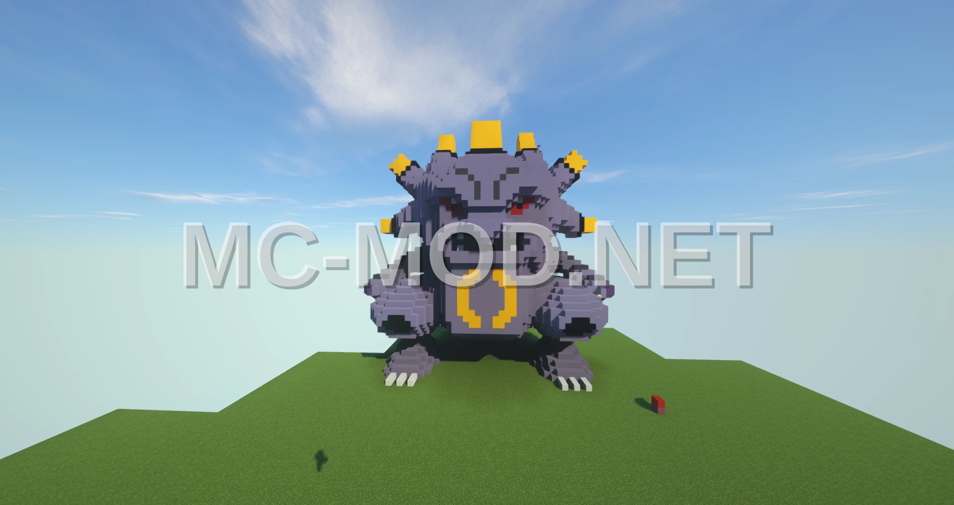 Exploud Pokemon Statue Sculpture