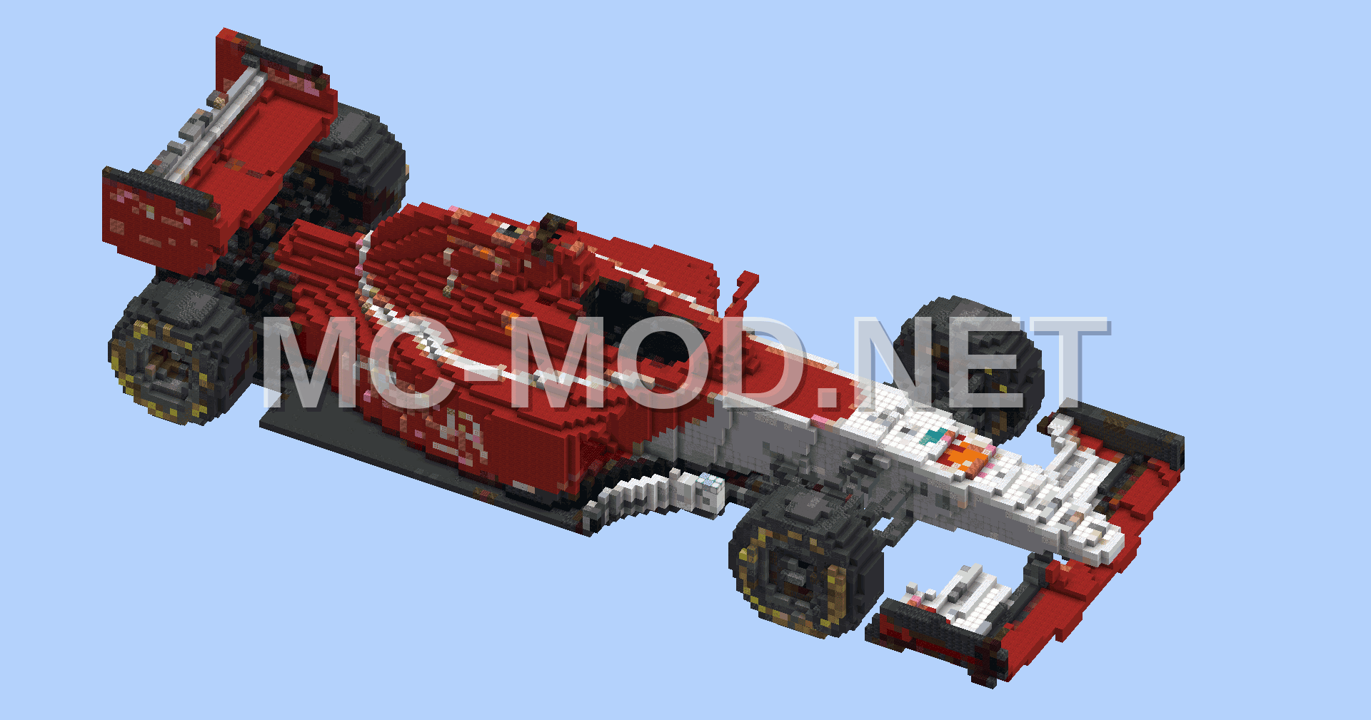 F1 Ferrari Race Car Replica