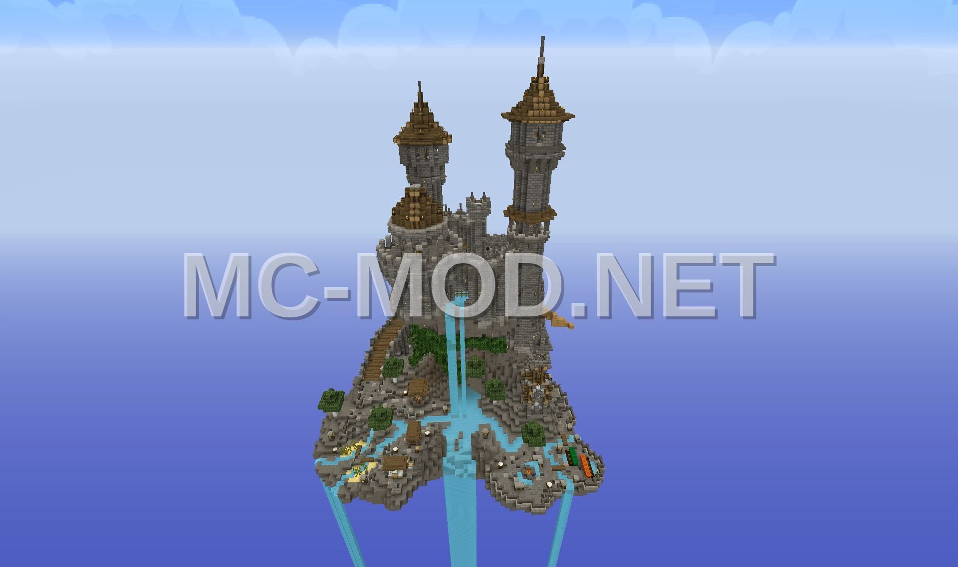 Fantasy Floating Castle