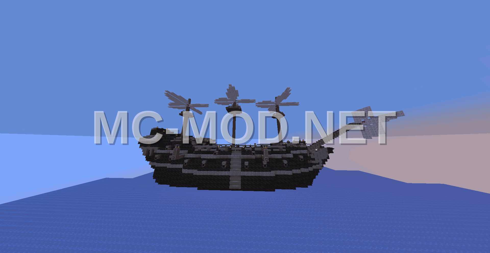 Fantasy Flying Ship