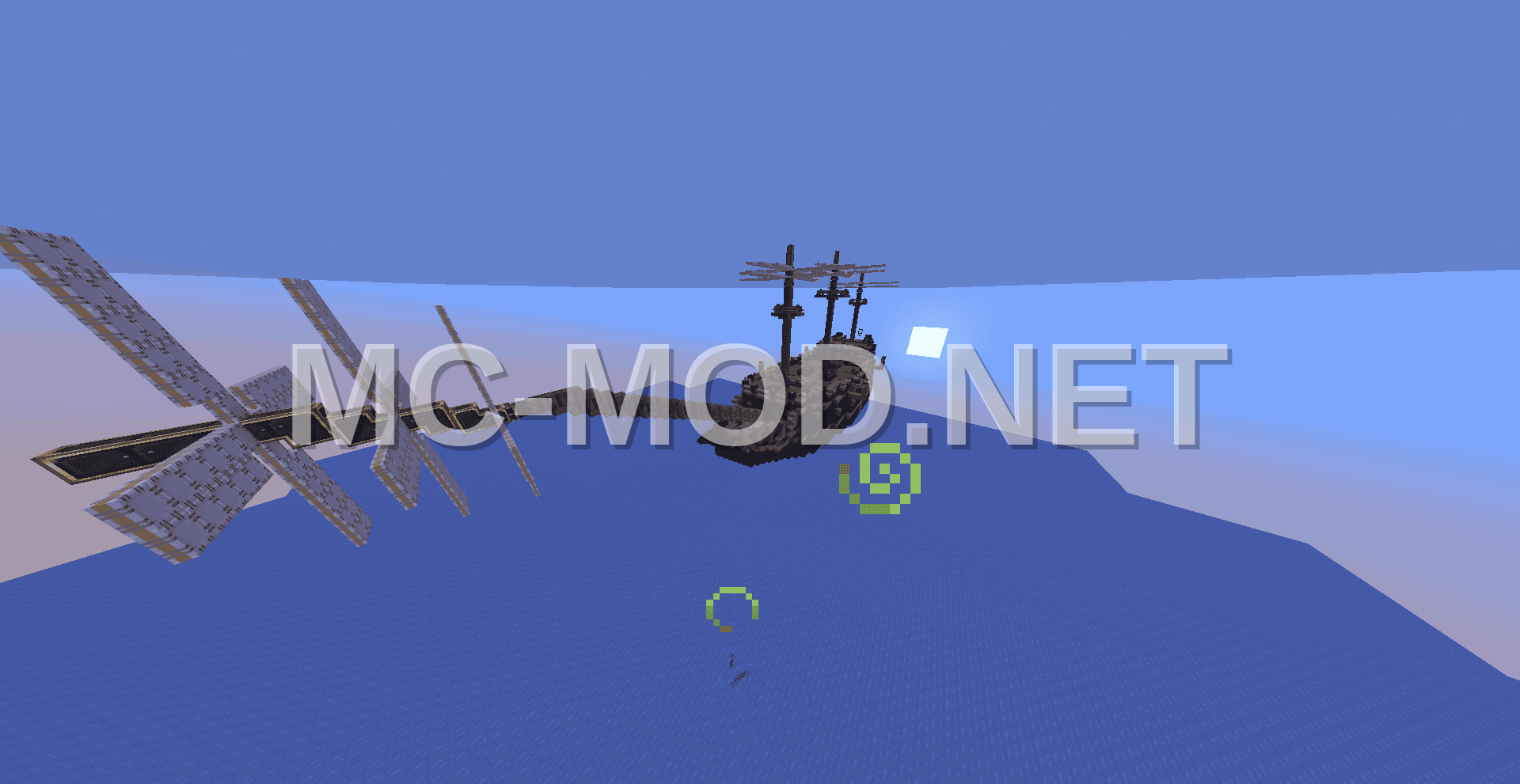 Fantasy Flying Ship