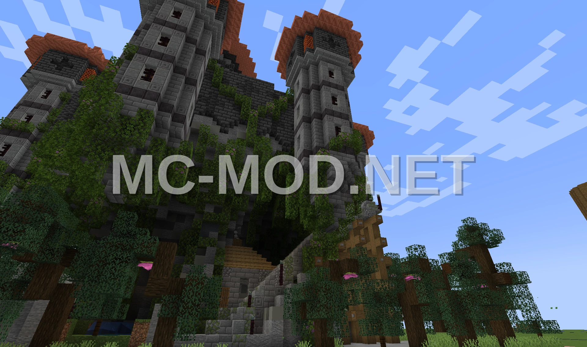 Fantasy Medieval Castle Build