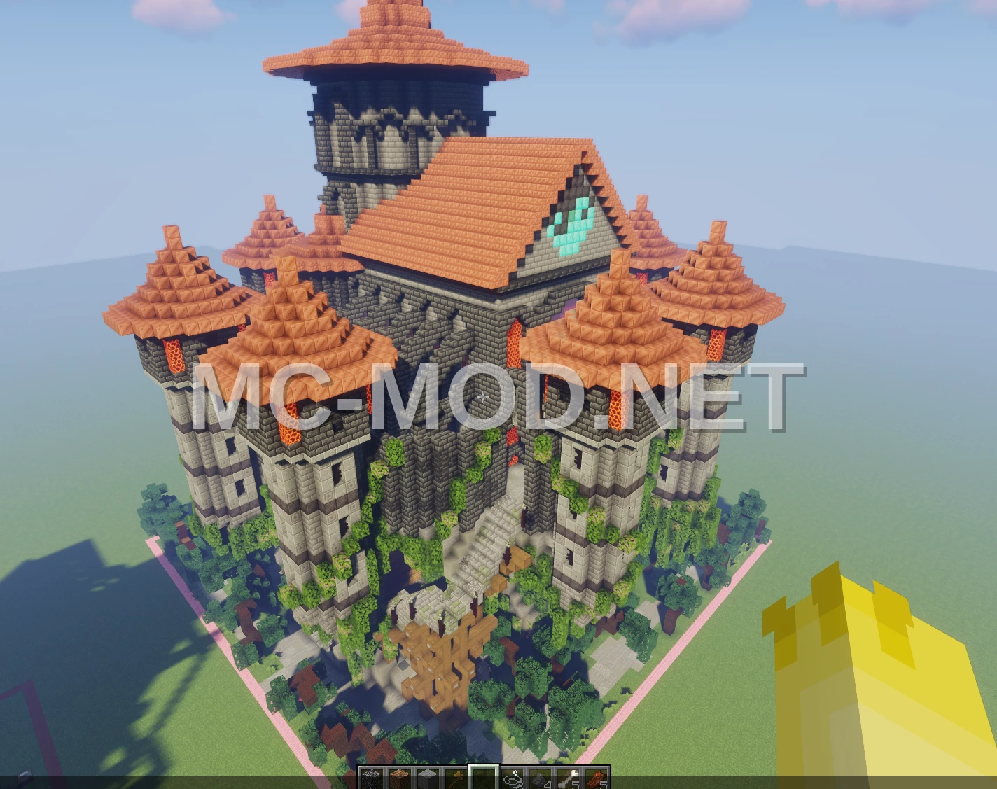 Fantasy Medieval Castle Build