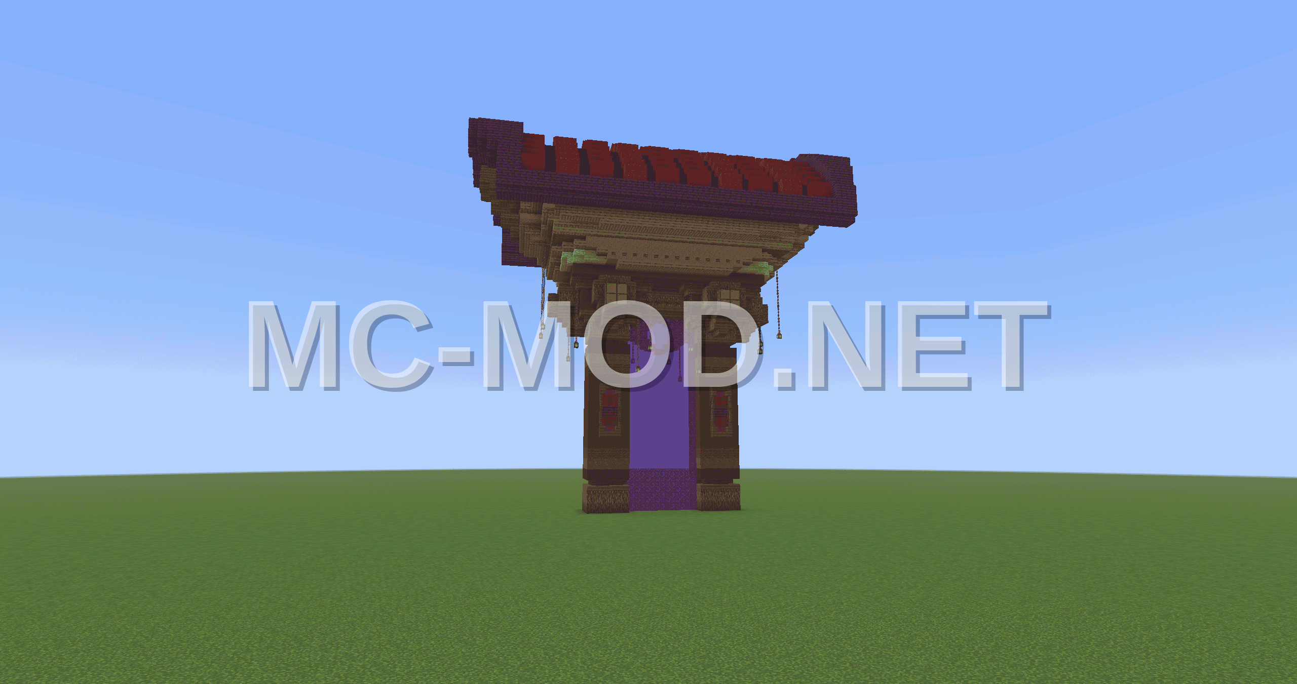 Fantasy Medieval Oriental Gate