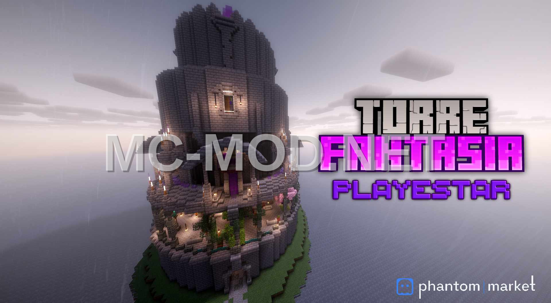 Fantasy Tower Structure