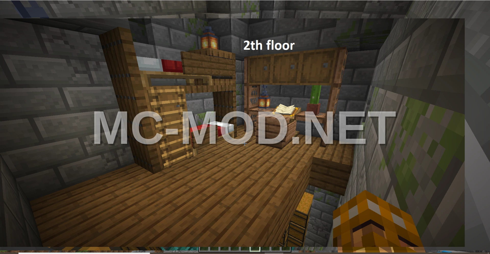 Fantasy Wizard Tower With Interior