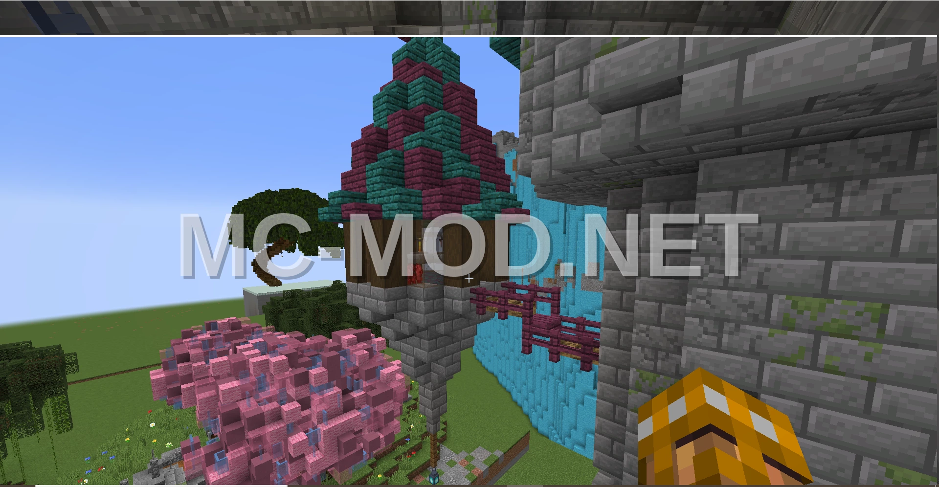 Fantasy Wizard Tower With Interior